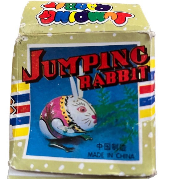 Vintage Jumping Rabbit with Original Box - Picture 3 of 4